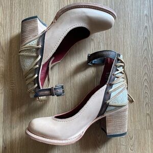 Freebird Raeanne Brown Block Heel Boots